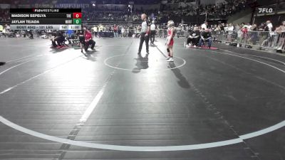 75 lbs Round Of 16 - Madison Sepelya, The Hunt Wrestling Club vs Jaylah Tejada, North Bergen