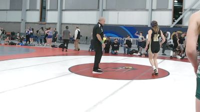 135 lbs 5th Place Match - Zee Nelson, Redmond Wrestling Academy vs Emma Cook, Silver Valley Wrestling Club