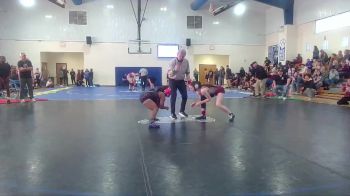 Girls 107 lbs 3rd Place Match - Aubrey Cox, Long Beach vs Cyntarione Thomas, Picayune High School