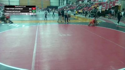 174 lbs Cons. Round 3 - Tre`Vyon Chatman, Missouri Valley vs Ethan Nicholas, NEO