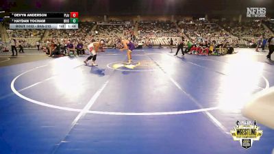 B4A-215 lbs Semifinal - Devyn Anderson, Plainview vs Haydan Yocham, Bristow