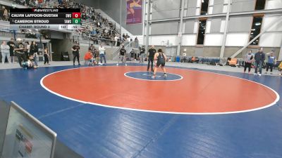160 lbs Champ. Round 3 - Cameron Stroud, Team Aggression Wrestling Club vs Calvin Laffoon-Dustan, Siskiyou Wrestling Club