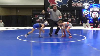 10U Girls - 62 lbs Champ. Round 1 - Alana Gonzalez, Croswell-Lexington Wrestling vs Kasey Kilcoin, Nebraska Wrestling Academy