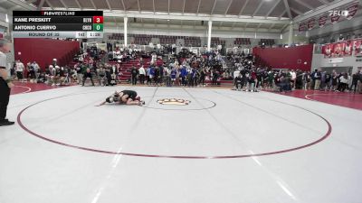 113 lbs Round Of 32 - Kane Preskitt, Bishop Lynch vs Antonio Cuervo, Christopher Columbus