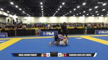 Francisco Javier Lopez Jimenez vs Miguel Antonio Peimbert 2025 World IBJJF Jiu-Jitsu No-Gi Championship