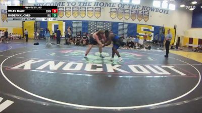 285 lbs Round 7 (8 Team) - Roderick Jones, Wellington vs Wiley Blair, SOWA /HWC