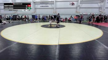 40 lbs Semifinal - Rhett Keith, GA vs Cash Ewing, WV