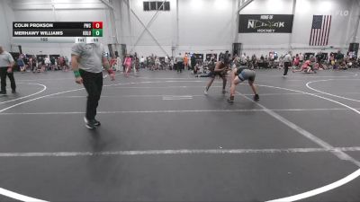 165 lbs Quarterfinals (8 Team) - Merhawy Williams, Kraken Blue vs Colin Prokson, Pride WC