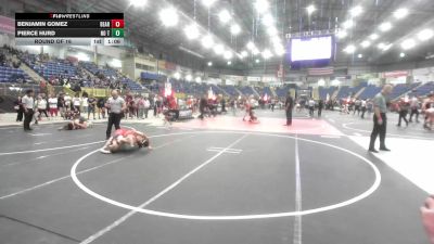 120 lbs Round Of 16 - Benjamin Gomez, Bear Cave WC vs Pierce Hurd, No Team
