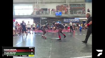 170 lbs Round 1 (16 Team) - Kamar Brown, Alabama Elite Blue vs Tyler Nelson, MF Purge Black