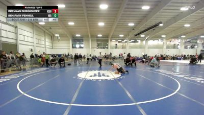 215 lbs Consolation - Brennan Burkholder, Keene vs Benjamin Fennell, New England Gold WC