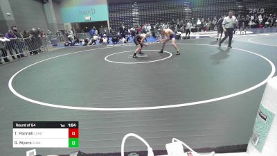 126 lbs Round Of 64 - Trajan Pannell, Los Gatos vs Rydell Myers, Goldendale