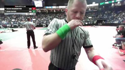 108 lbs Champ. Round 1 - Noah Hagemeyer, BTWA vs John Bates, WBR2