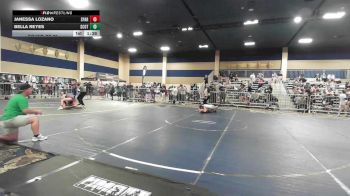 109 lbs Round Of 32 - Janessa Lozano, Spartan Club vs Bella Reyes, Scotsmen WC
