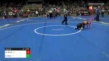 64 lbs Prelims - Maddox Stultz, Beech Grove WC vs Anthony Diaz, Naples Bears