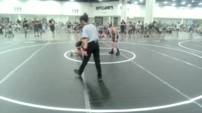 89 lbs Rr Rnd 3 - Benjamin Toscano, Gold Rush Wrestling vs Connor Bailey, Manu WC
