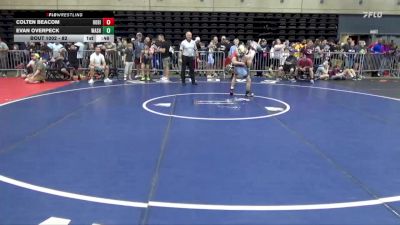 82 lbs Consi Of 8 #1 - Colten Beacom, Robinson vs Evan Overpeck, Washington Twp