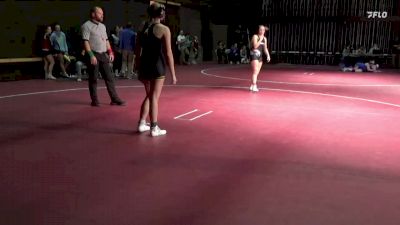 140 lbs Round 1 - Charlene Prazak, Mason City vs Taylor Hughes, Janesville