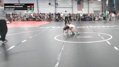 48 lbs Round 3 - 12:30pm Saturday - Cash Scott, Oklahoma Elite vs Christopher Moreno, Cali Red