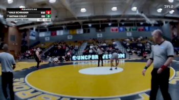 285 lbs Cons. Semi - Nathan Coley, King vs Kale Schrader, Newberry