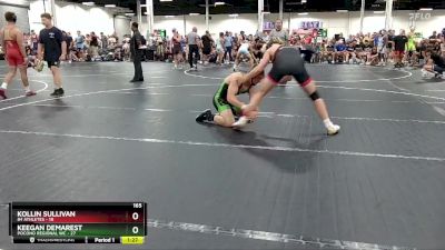 165 lbs Round 2 (8 Team) - Keegan Demarest, Pocono Regional WC vs Kollin Sullivan, 84 Athletes