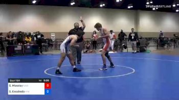 77 kg 3rd Place - George Moseley, Cougar WC vs Guillermo Escobedo, Wyoming Wrestling Reg Training Ctr