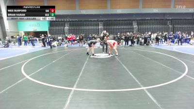 215 lbs Consi Of 8 #2 - Wes Burford, Oakdale vs Brian Haran, Gilroy