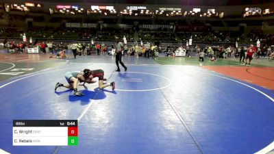 98 lbs Semifinal - Chase Wright, Centurion vs Cole Rebels, Iron Horse