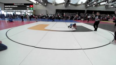 53-M lbs Quarterfinal - Hunter Schuch, All I See Is Gold Academy vs Tripp Fry, Delaware