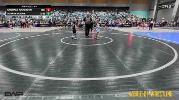 46 lbs Semifinal - Riley Tarwater, Eufaula Ironheads Wrestling Club vs Mina Deleon, Pacific Edge Wrestling