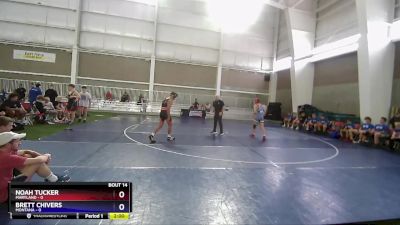 157 lbs Placement Matches (8 Team) - Noah Tucker, Maryland vs Brett Chivers, Montana