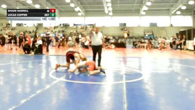 120 lbs Rr Rnd 2 - Shade Harrell, Team Arkansas - HSB vs Lucas Copper, Smittys Barn - HSB