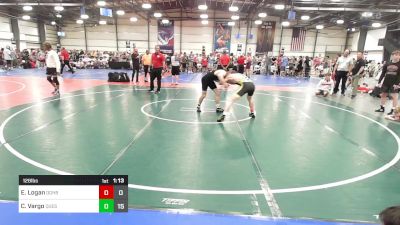 126 lbs Round Of 32 - Emmett Logan, Doughboy Black vs Chris Vargo, Quest School Of Wrestling Gold