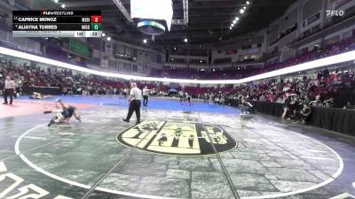 100 lbs Cons. Round 2 - Caprice Munoz, Meridian vs Aliayha Torres, Middleton