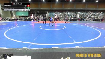 107 lbs 5th Place - Lily Lane, Raw Wrestling Club vs Ezlie Valadez, Tulare Titans Wrestling Club