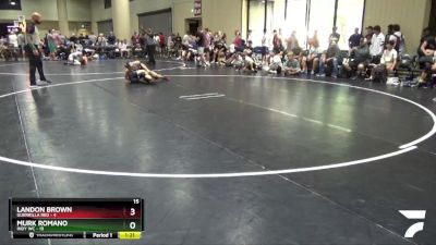 138 lbs Round 1 (32 Team) - Landon Brown, Guerrilla Red vs Murk Romano, Indy WC