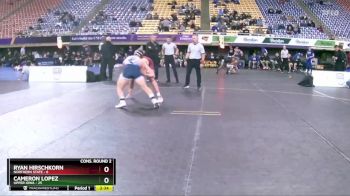 197 lbs 2nd Wrestleback (16 Team) - Ryan Hirschkorn, Northern State vs Cameron Lopez, Upper Iowa