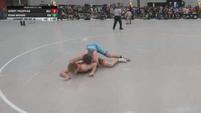 165 lbs Champ. Rd Of 16 - Evan Moore, Prodigy Elite Wrestling vs Avery Paustian, Mission Athletics