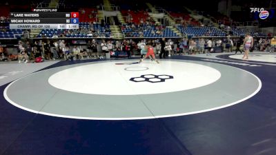 157 lbs Champ. Rd Of 128 - Lake Waters, MO vs Micah Howard, NC