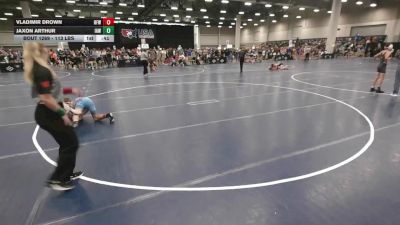 113 lbs Cons. Rd Of 64 - Vladimir Drown, Brevard FCA Wrestling vs Jaxon Arthur, Immortal Athletics WC