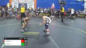 70 lbs Round 2 (6 Team) - Cayden Scharf, No Escape Wrestling Academy vs Micah Stith, Midwest Xtreme Wrestling