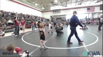 40 lbs Consolation - Kolsen Ashley, Blackwell Wrestling Club vs Jensen Caughlin, Cleveland Take Down Club