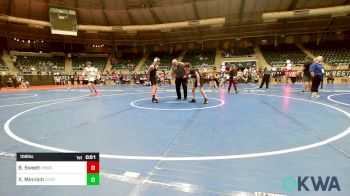 106 lbs 3rd Place - Bentley Sweet, Henryetta Knights Wrestling Club vs Xavier Minnich, CCYO