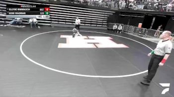 5A 100 lbs Champ. Round 1 - Ellyse Rimmasch, Wasatch vs Kobi Wadman, Clearfield