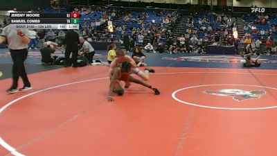 126 lbs Consi Of 64 #1 - Jeremy Moore, NJ vs Samuel Comes, TN