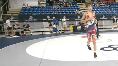 94 lbs Cons. Quarters - Dominick Sindone, Michigan vs Grady Glowacki, Illinois