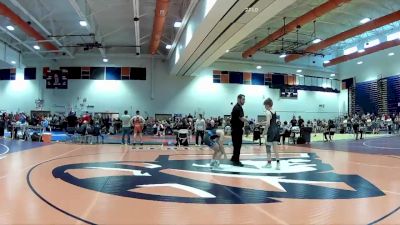 96 lbs Quarterfinal - Evan Leadbetter, Hanover Hawkeye vs Randy Winnans, VA ELITE /