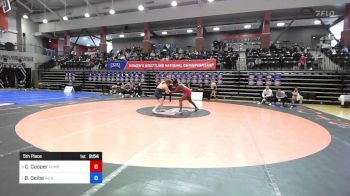 170 lbs 5th Place - Chamira Cooper, Cumberlands (Ky.) vs Bo Geibe, Siena Heights (Mich.)