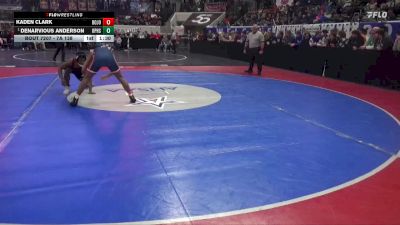 7A 138 lbs Semifinal - Denarvious Anderson, Opelika Hs vs Kaden Clark, Bob Jones