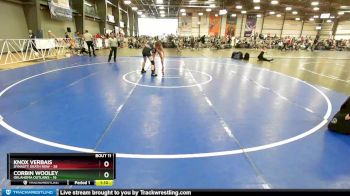 130 lbs Rd# 6- 9:00am Saturday Final Pool - Knox Verbais, Dynasty Death Row vs Corbin Wooley, Oklahoma Outlaws